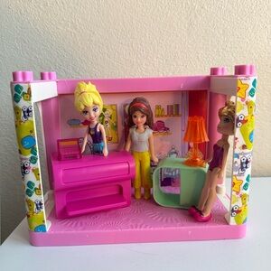 Polly Pocket 2008 Designables Mix ‘n Match Boutique Shop Lila Doll Mattel